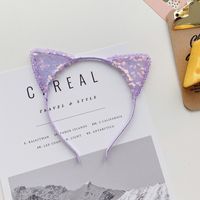 Korean  Crystal Sequin Rabbit Ears Cartoon Cute  Headband sku image 3