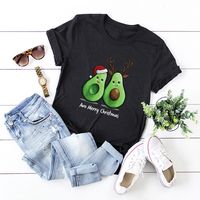 Women's Short Sleeve Printing Casual Fashion Cartoon sku image 1