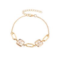 Pin Pearl Thick Chain Bracelet sku image 1
