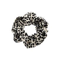 Korean Retro Simple  Leopard Print Hair Scrunchies main image 6