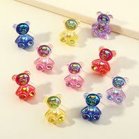 Cute Colorful Bear Earrings main image 1