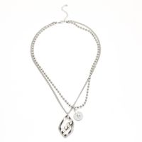 Korean Fashion Simple Alloy Necklace Set main image 5