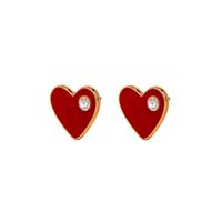 Cute Heart-shaped Earrings main image 6