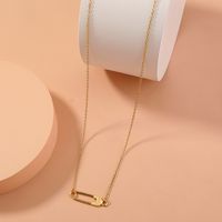 Fashion Simple New  Wild Pin   Necklace main image 4