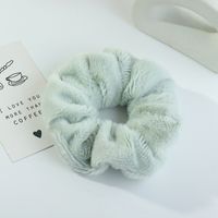 New  Cute Rabbit Velvet  Soft Hair Scrunchies sku image 4