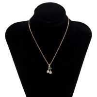 Tassel Cross Chain Cherry Necklace sku image 1