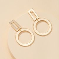 Metal Geometric Earrings sku image 1