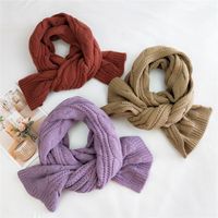 Warm Thick Woolen Scarf main image 1