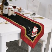 Christmas Decorations Red And Black Snowman Tablecloth main image 5