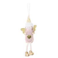 Christmas Ornament Sitting Posture Hanging Leg Angel Doll Pendant main image 3
