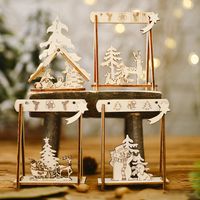 Wooden Swing Christmas Tree Ornaments main image 2