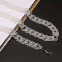 Acrylic Plastic Frosted Transparent Eyeglasses Chain Mask Chain Fashion And Environment-friendly Eyeglasses Chain Non-slip Anti-lost main image 4