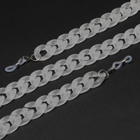 Acrylic Plastic Frosted Transparent Eyeglasses Chain Mask Chain Fashion And Environment-friendly Eyeglasses Chain Non-slip Anti-lost main image 5