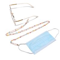 Colorful Crystal Clip Beads Glasses Chain main image 3