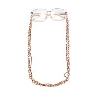 Colorful Rice Beads Aluminum Glasses Chain main image 1