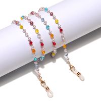 Fashion Simple Colorful Crystal Glasses Chain main image 1