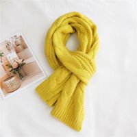 Warm Thick Woolen Scarf sku image 5