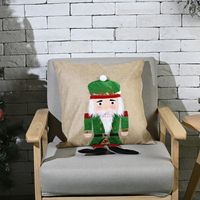 Christmas Decorations Walnut Soldier Pillowcase sku image 1