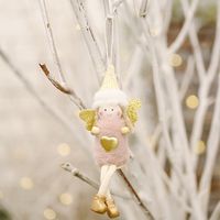 Christmas Ornament Sitting Posture Hanging Leg Angel Doll Pendant sku image 3