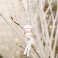 Christmas Ornament Sitting Posture Hanging Leg Angel Doll Pendant sku image 4
