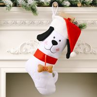 El Perro De La Decoración De La Navidad Calcetines El Bolso Pendiente Del Regalo sku image 1