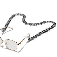 Acrylic Plastic Silver Gold Glasses Chain sku image 1
