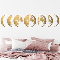 Pure Color Moon Wall Stickers main image 4