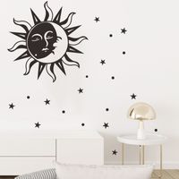 Sun Moon Stars Wall Stickers main image 3