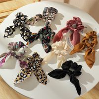 Fashion Retro Bow Hair Scrunchies main image 1