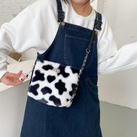 Cow Pattern Fashion Single Shoulder Messenger Bag main image 4