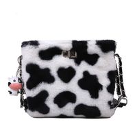 Cow Pattern Fashion Single Shoulder Messenger Bag main image 3