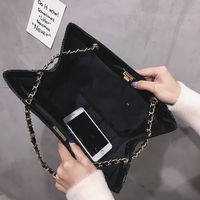 Large Pu Leather Lingge Vintage Style Square Buckle Crossbody Bag main image 5