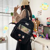 Cute Transparent Funny Soft Backpack main image 5