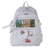 Cute Transparent Funny Soft Backpack main image 6