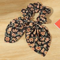 Fashion Retro Bow Hair Scrunchies sku image 9