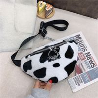 Retro Plush Fashion Messenger Bag sku image 2