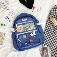 Cute Transparent Funny Soft Backpack sku image 4