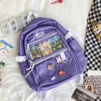 Cute Transparent Funny Soft Backpack sku image 5