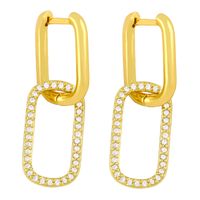 Simple Diamond Earrings main image 4