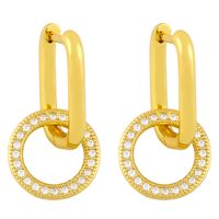 Simple Diamond Earrings main image 6