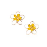 Boucles D&#39;oreilles Fleurs Douces Aiguilles Argent S925 main image 6