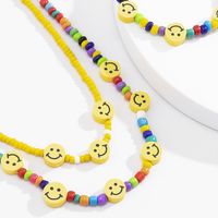 Colorful Rice Bead Chain Necklace Set main image 5