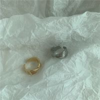 Metall Einfacher Offener Ring main image 6