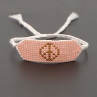 Bohemian Hand-woven Pink Retro Bracelet main image 1