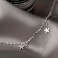 Alloy  Creative  Simple Five-pointed Star Pendant Necklace main image 5