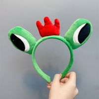 Cute Frog Plush Headband sku image 1