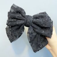 Three-layer Lace Bow Large Hairpin sku image 7