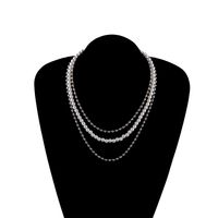 Mode Perle Mehrschichtige Halskette main image 5