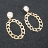 Alloy Hollow Fashion Earrings main image 4