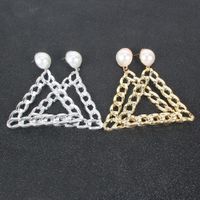 Alloy Hollow Fashion Earrings main image 5